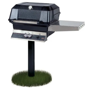 MHP Gas Grill 30K Btu Sear Magic Ground Post, Model# JNR4DD-NS-MPP