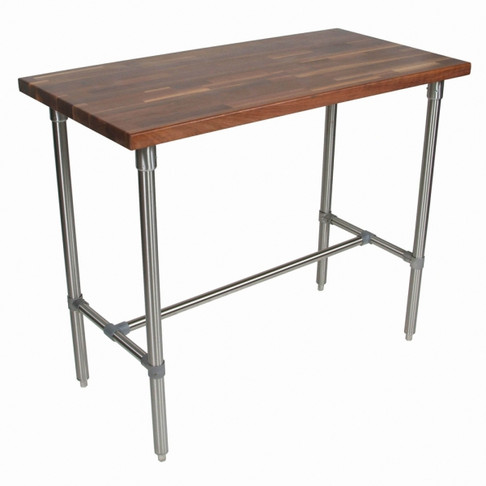 John Boos Wal-Cucknb Cucina Classico Blended Walnut Cart 48X30X40H C-Brc (Made In The USA), Model# WAL-CUCKNB430-40