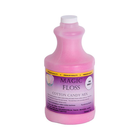 Paragon Pink Vanilla 6 Pack Cotton Candy Floss (4 Lb Bottles), Model# 7882