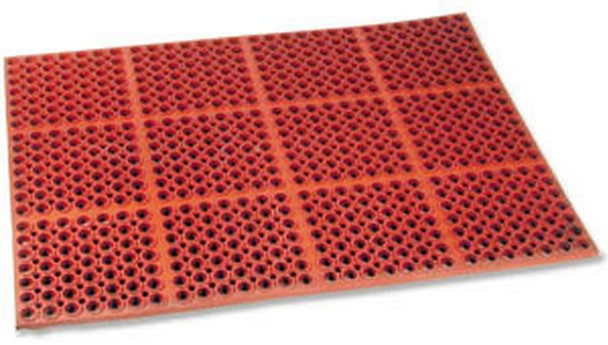 Royal Industries Grease Resistant Mat 3X5Red, Model# ROY KM 35 HR