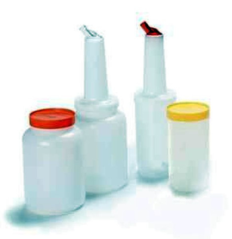 Royal Industries Pourer Bottle 1Qt Assorted, Model# ROY PB 1 AST