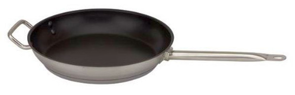 Royal Industries Frypan 14" S/S Non-Stick, Model# ROY SS RFP 14 S