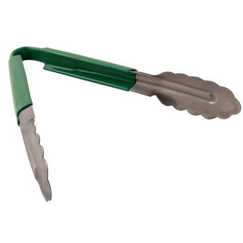 Royal Industries Tong 9.5" Green Handle, Model# ROY TSC 9 G