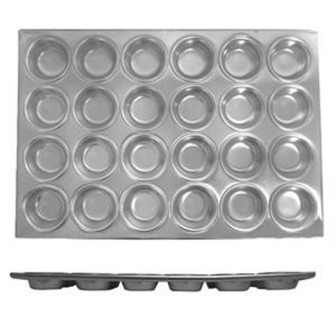 Thunder Group 24 Cup Muffin Pan3.5 Oz Each Cup, Model# ALKMP024