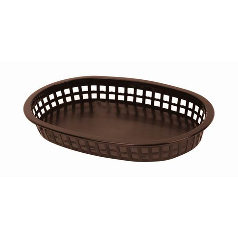 Thunder Group 10 3/4" Oblong BasketBrown, Model# PLBK1034B