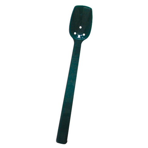 Thunder Group 10 Buffet Spoon Perforated 34 Oz Green, Model# PLBS110GR