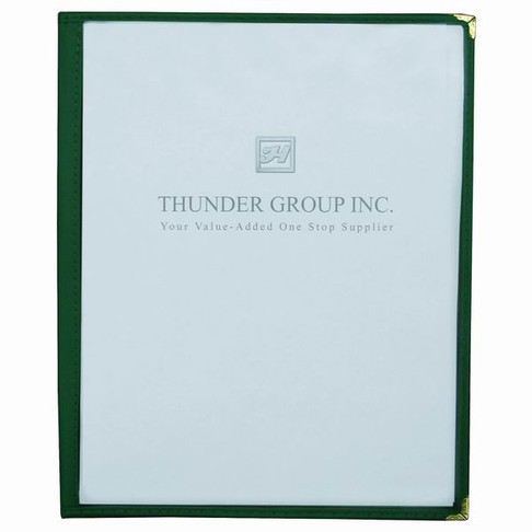 Thunder Group Single Menu Cover81/2" X 11" Brown, Model# PLMENU-1BR