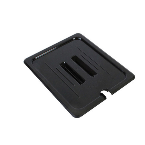 Thunder Group Half Sz Slot Cvr For Polycarb Food Pan Blk, Model# PLPA7120CSBK