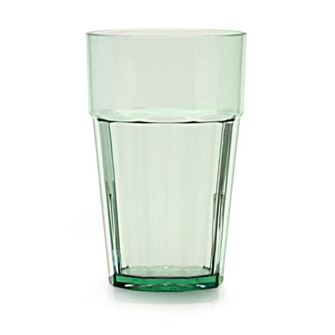 Thunder Group 10 Oz Diamond Tumbler Polycarbonate Green, Model# PLPCTB110GR