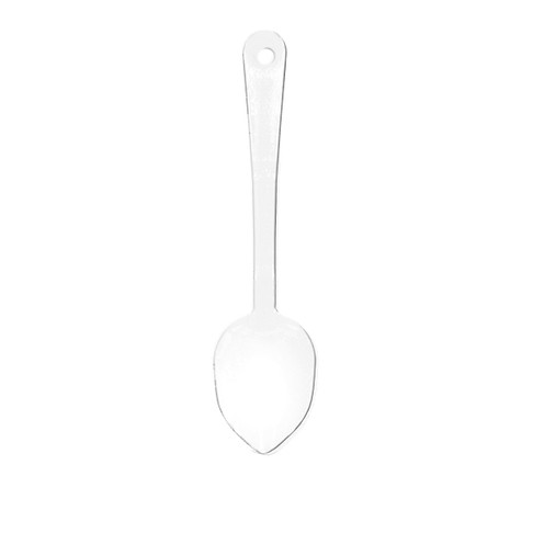 Thunder Group 11" Serving Spoon Solid Polycarbonate Clear, Model# PLSS111CL