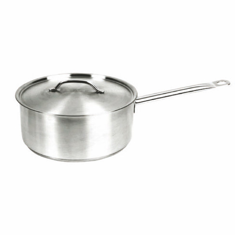 Thunder Group 2 Qt 18/8 Stainless Steel Sauce Pan, Model# SLSSP020