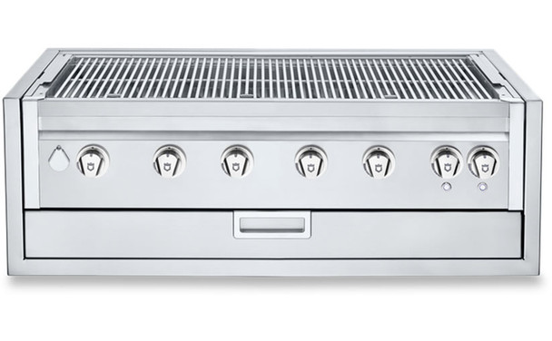 Crown Verity 42" Infinite Series Built In Grill (No Dome) w/ Light NG, Model# IBI42NG-GO-FLT