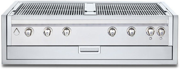 Crown Verity 48" Infinite Series Built In Grill (No Dome) Duel Dome w/ Knob Light NG, Model# IBI482RDNG-GO-FLT