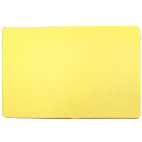 Adcraft High Density Cutting Board 15" x 20" x 1/2" - Yellow, Model# HDCB-1520/YL