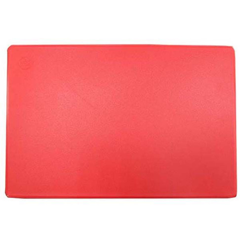 Adcraft High Density Cutting Board 18" x 24" x 1/2" - Red, Model# HDCB-1824/RD