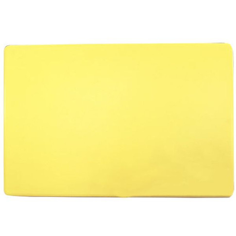 Adcraft High Density Cutting Board 18" x 24" x 1/2" - Yellow, Model# HDCB-1824/YL