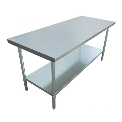 Adcraft Stainless Steel Work Table - 30" x 72" x 35", Model# WT-3072-E