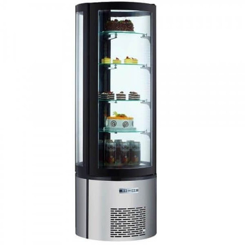 Black Diamond Floor Standing Refrigerated Cake Display 12.7 Cu Ft, Model# BDRCK-400