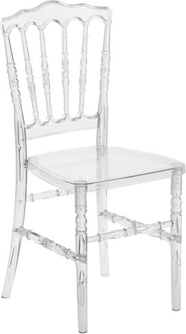 Flash Furniture Flash Elegance Clear Napoleon Stack Chair, Model# BH-H002-CRYSTAL-GG