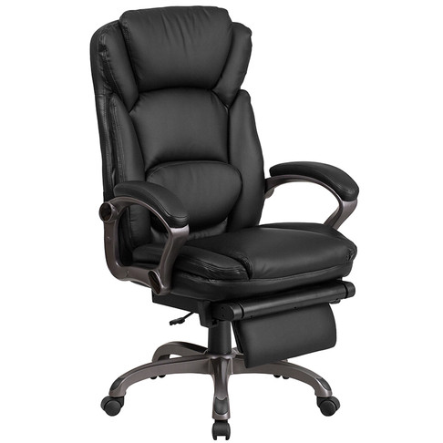 Flash Furniture Black Reclining Leather Chair, Model# BT-90279H-GG