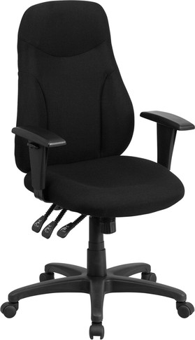 Flash Furniture Black High Back Task Chair, Model# BT-90297H-A-GG