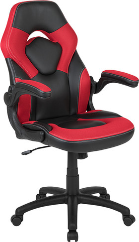 Flash Furniture X10 Red/Black Racing Gaming Chair, Model# CH-00095-RED-GG