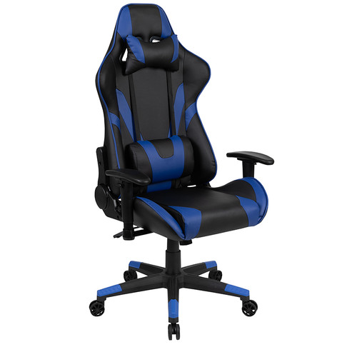 Flash Furniture X20 Blue Reclining Gaming Chair, Model# CH-187230-1-BL-GG