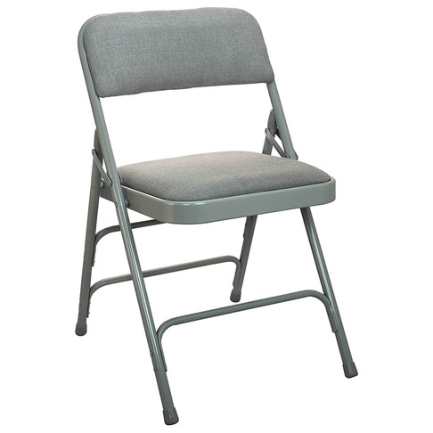 Flash Furniture Grey Metal Folding Chair, Model# DPI903F-GG