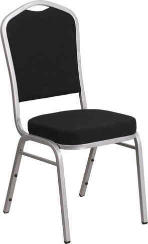 Flash Furniture HERCULES Series Black Fabric Banquet Chair, Model# FD-C01-S-11-GG
