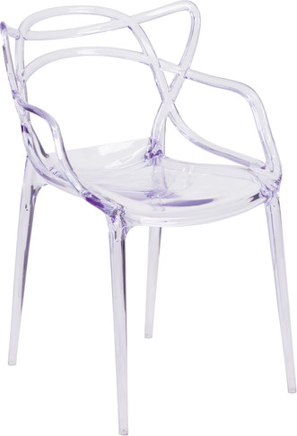 Flash Furniture Nesting Series Clear Stacking Side Chair, Model# FH-173-APC-GG