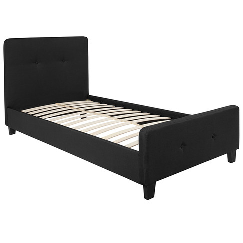 Flash Furniture Tribeca Twin Platform Bed-Black, Model# HG-21-GG