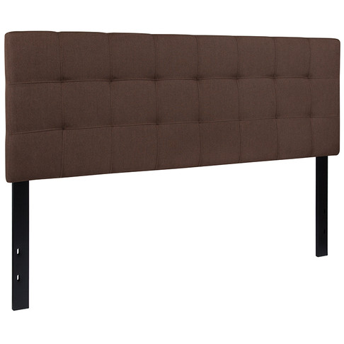 Flash Furniture Bedford Queen Headboard-Brown Fabric, Model# HG-HB1704-Q-DBR-GG