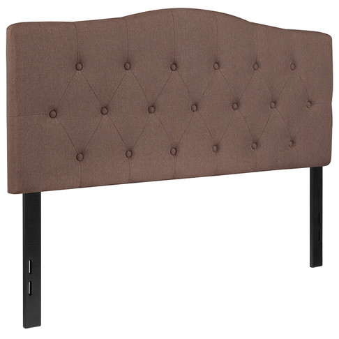 Flash Furniture Cambridge Full Headboard-Camel Fabric, Model# HG-HB1708-F-C-GG