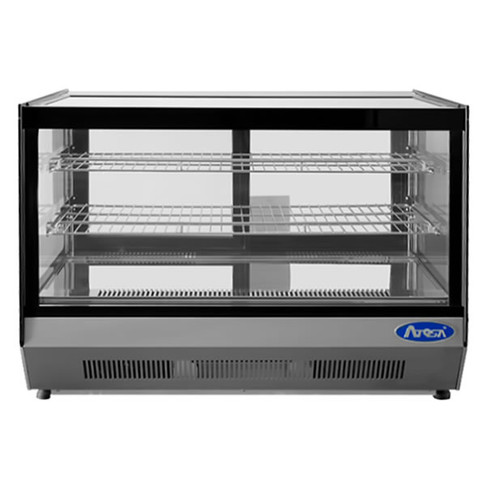 Atosa Countertop 5.6 Cu Ft Refrigerated Square Display Case, Model# CRDS-56