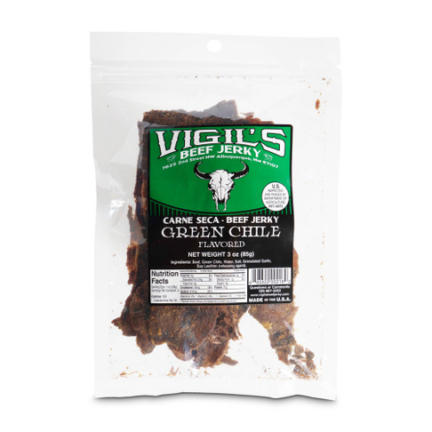 Vigil's Green Chile Beef Jerky