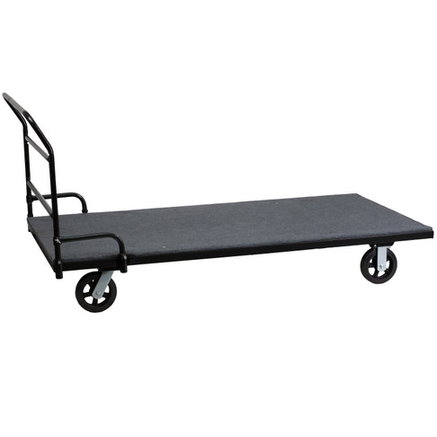 Flash Furniture Neena Folding Table Dolly w/ Carpeted Platform for Rectangular Tables, Model# XA-77-36-DOLLY-GG