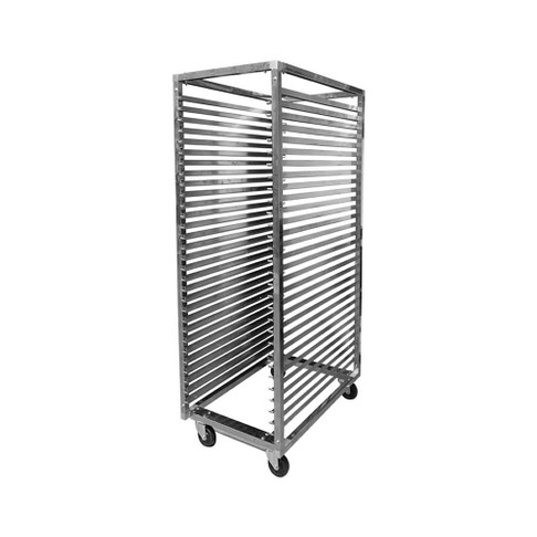 30-Tray Dehydrator Cooling Trolley Cart for 60-CUD - Stainless Steel, Model# 60-CUCT