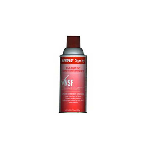 Alfa 9 Oz Spray Can Haynes Sprayfood Machine Lubricants, Model# LO-HS