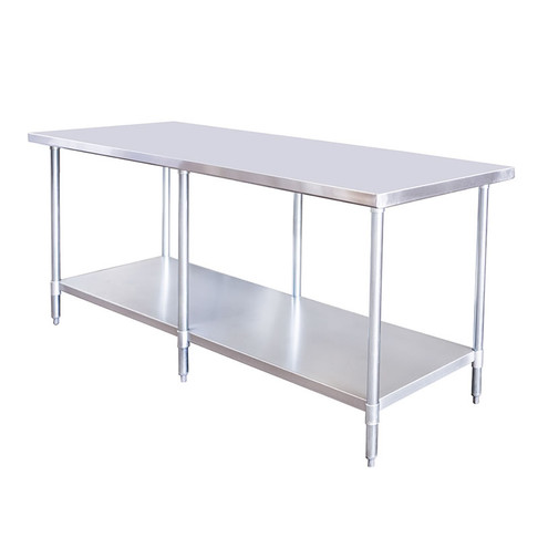 Mix Rite 84" x 30" Stainless Steel Work Table, Model# SSTW-3084