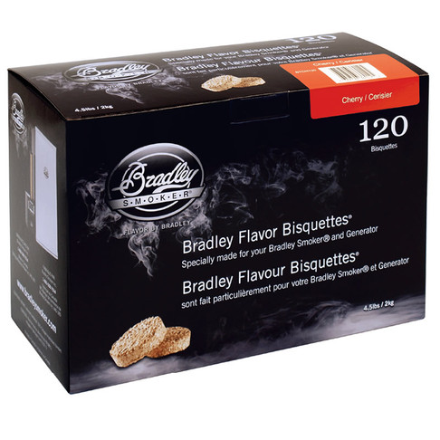 Bradley Smoker 120 Pack Cherry Bisquettes, Model# BTCH120
