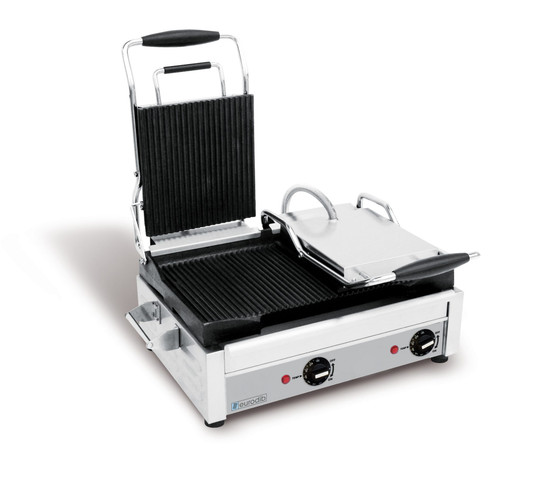 Eurodib Large Double Electric Panini Grill, Model# SFE02375