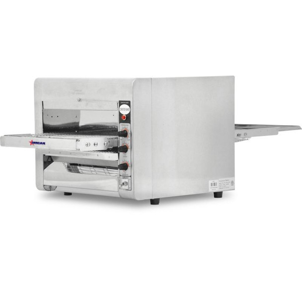Omcan (Fma) 14" Stainless Steel Conveyor Toaster (Sixteen 14" Pizzas / Hour), Model 11387