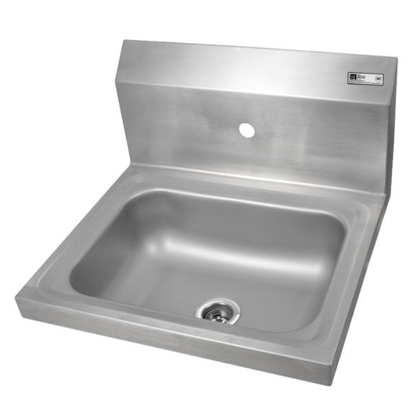 John Boos Wall Mount Hand Sink Wall Mnt Hnd Snk 14X10 1-Fct Hle (Made In The USA), Model# PBHS-W-1410-1