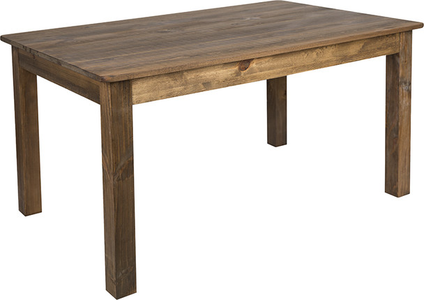 Flash Furniture 60x38 Rustic Farm Table, Model# XA-F-60X38-GG