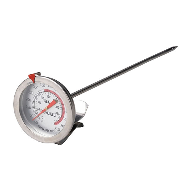 King Kooker Deep Fry Thermometer w/ 8" Probe, Model# SI1