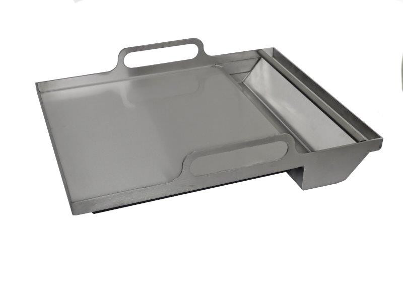 RCS Stainless Dual Plate Griddle by Le Griddle fits Premier Series(RJC) Grills, Model# RSSG3