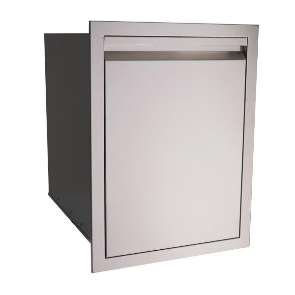 RCS Valiant Stainless Double Trash Drawer Fully Enclosed, Model# VTD2