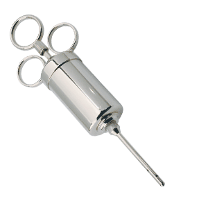 Weston 23-0404-W Nickel Marinade Injector, 4 oz