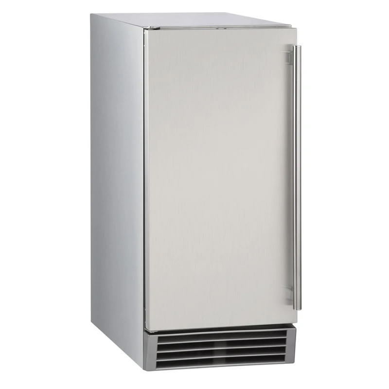 Maxx Ice 50 Lb Outdoor Premium Self Contained Ice Machine Full Cube, Model# MIM50P-O