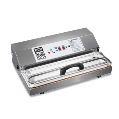 Weston Pro-3000 Stainless Steel Food Vacuum Sealer 65-0401-W - The Home  Depot